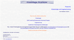 Desktop Screenshot of kinestrom.ch